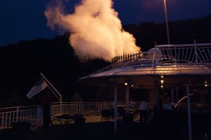 Steam calliope on the American Queen