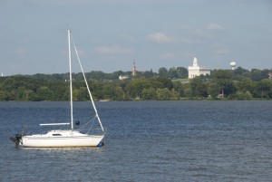 Nauvoo, IL from Montrose, IA