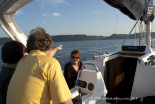 Sailing on Lake Pepin