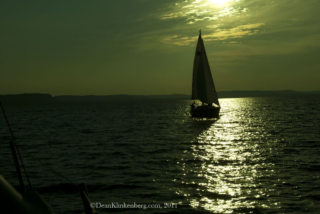 Sailing on Lake Pepin