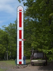 Keweenaw County, MI snowfall record