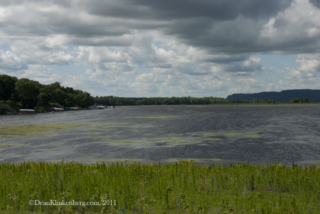 Mississippi River from Alma dike
